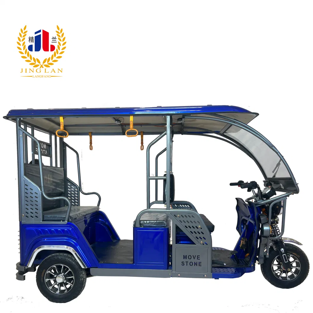 Discount China Factory Eco-Friendly Passenger Tricycle Three Wheeler E-Rickshaw