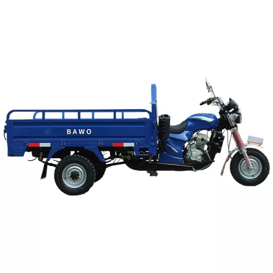 Pronto Zongshen Dumper Triciclo Gasolina Três Rodas Motorcyle com Motor 150cc para Transporte de Carga Triciclo Forte Potência